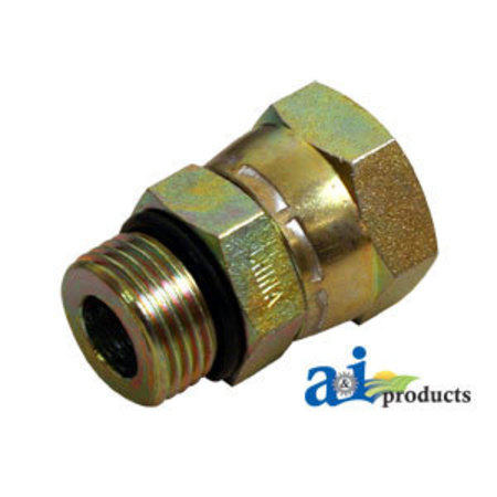 A & I PRODUCTS Female NPT Swivel X Male ORB Straight Adapter 3.75" x4" x2" A-43D41